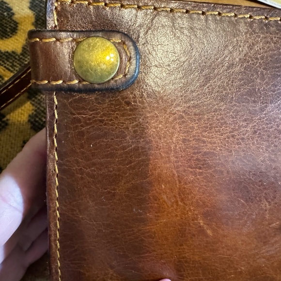 Patricia Nash Brown Leather Crossbody Bag - Picture 9 of 12